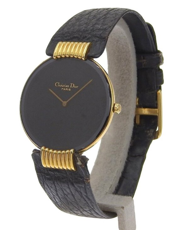 Dior Bakira Watches 47 153-2 blackDial Stainless Steel/leather Quartz Anal... main image 8